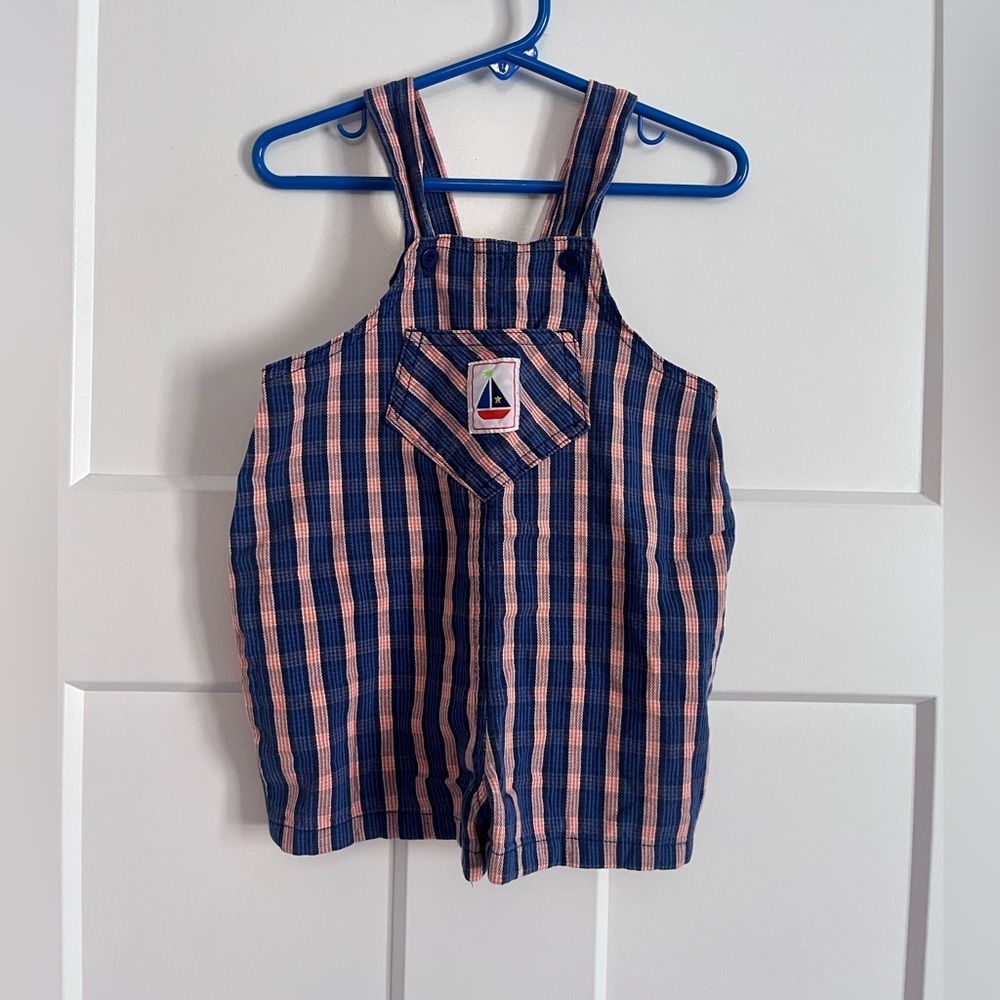 Vintage Healthtex overalls/shortalls size 18 months